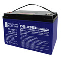 Mighty Max Battery 12V 100AH GEL Battery Replacement for Fire Lite Alarm PS-121000 ML100-12GEL182